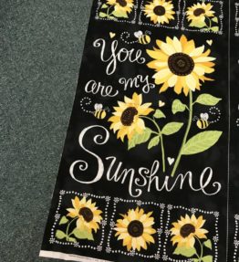 24″ Sunflower Panel