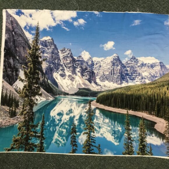 majestic mountain panel