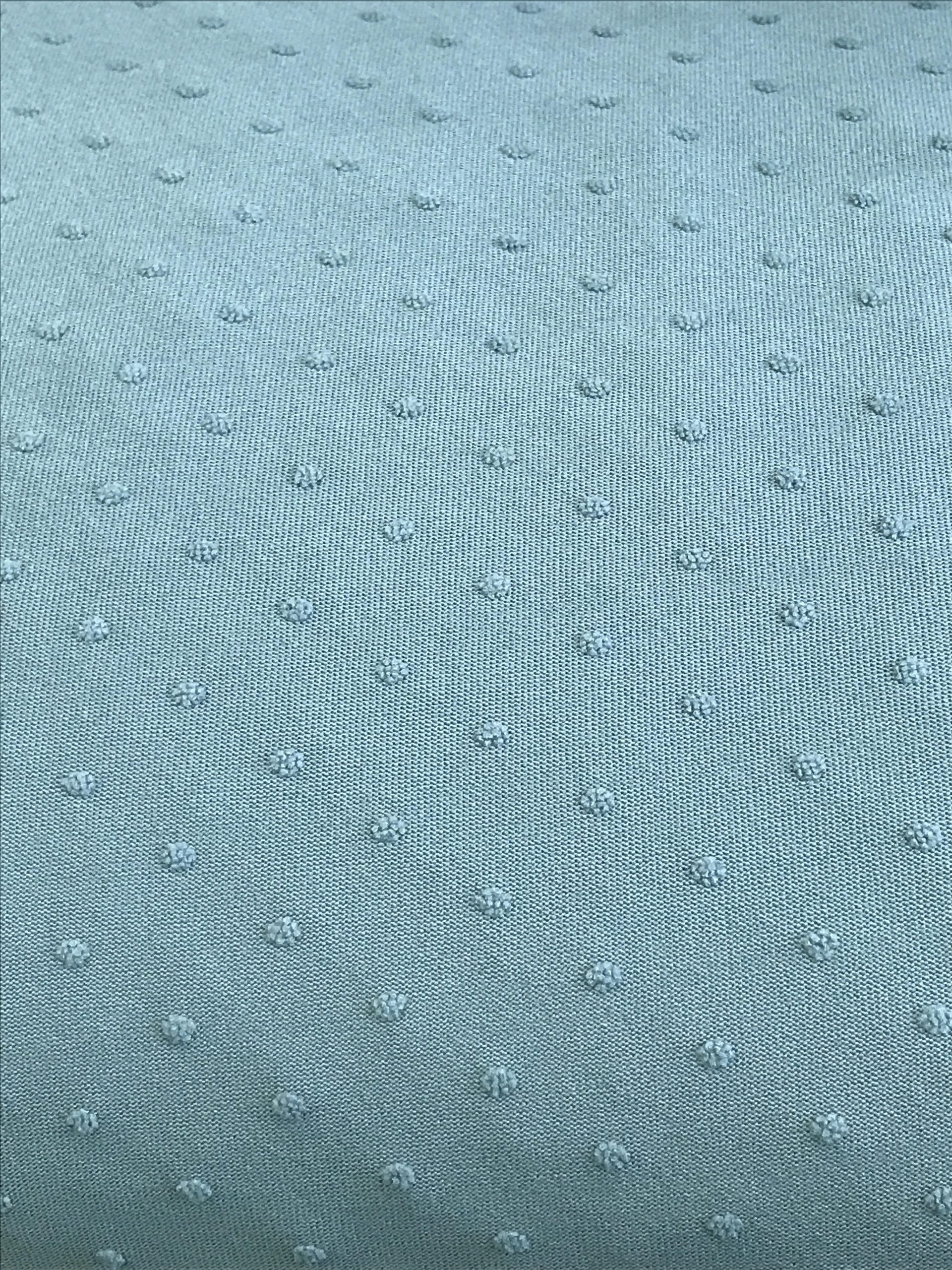 TROPICAL BREEZE SWISS DOT DENIM BLUE
