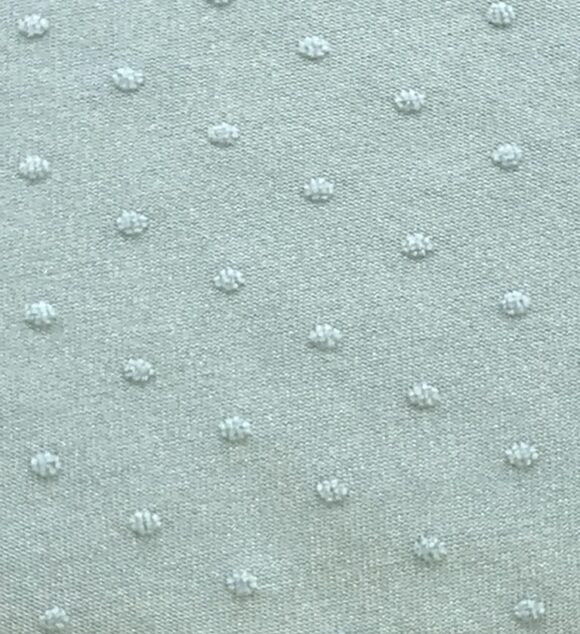 TROPICAL BREEZE SWISS DOT SEAFOAM