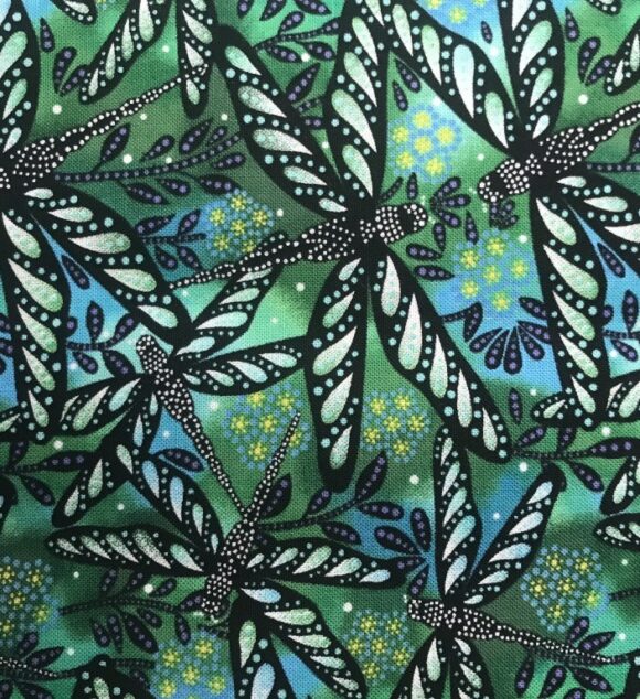 DRAGONFLIES GREEN