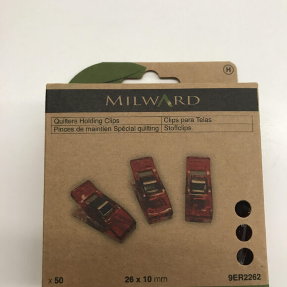 MILWARD QUILTERS HOLDING CLIPS